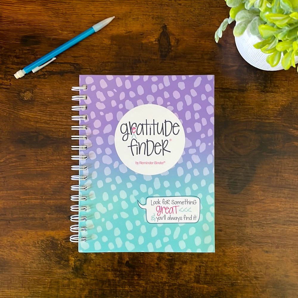 Gratitude notebook